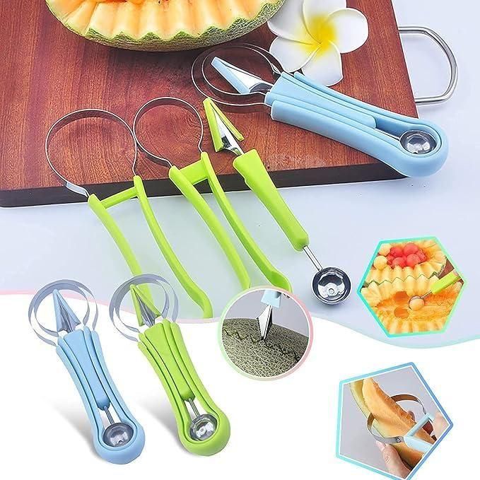3 in 1 Fruit Carving Knife